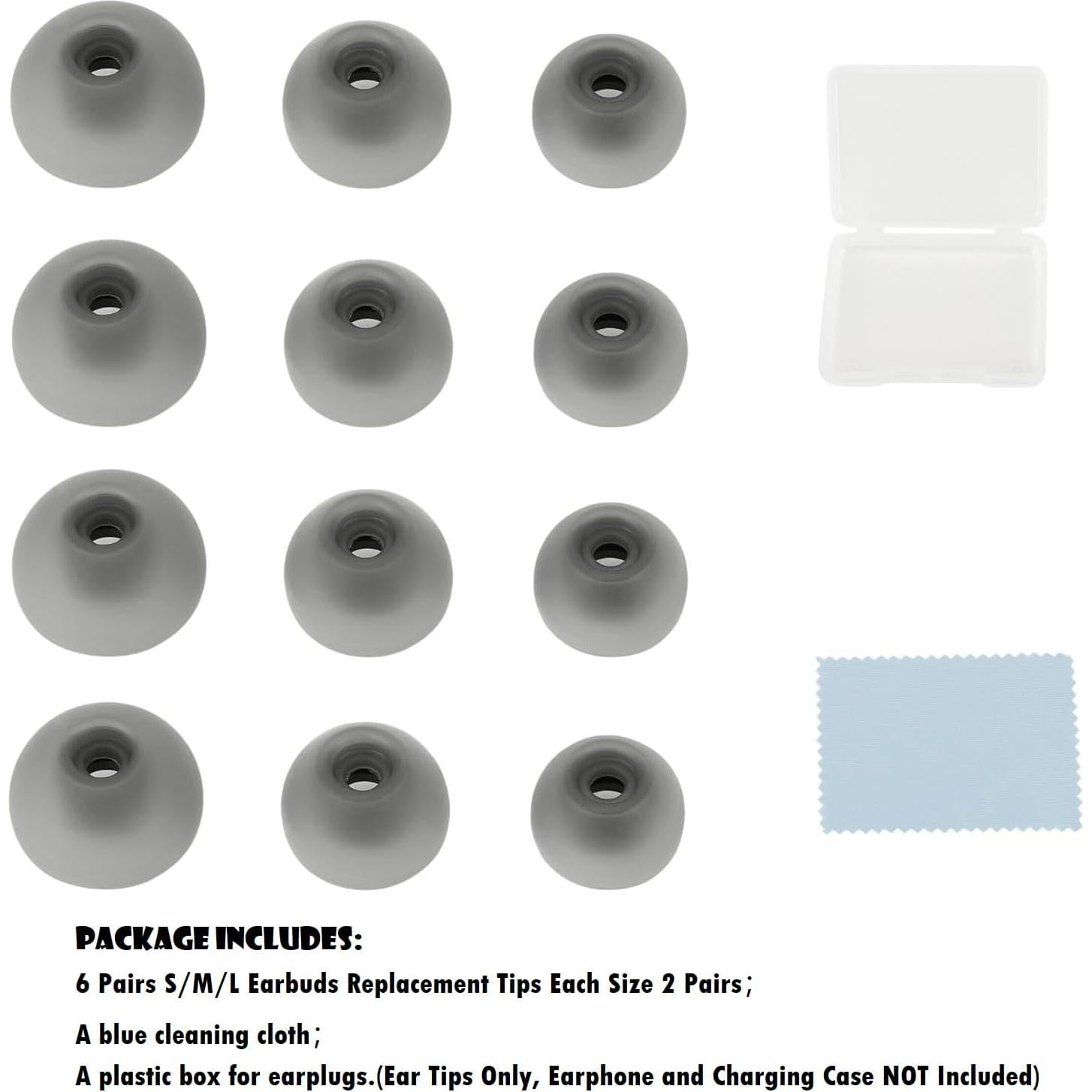 Consejos de Silicona para Auriculares Samsung Galaxy Buds 6 Pares