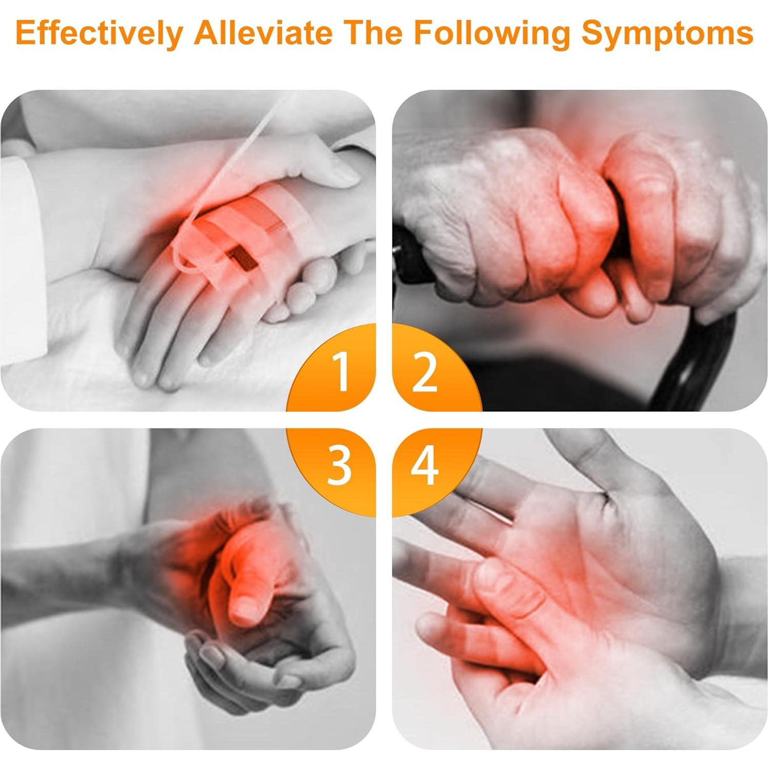 Guantes de Rehabilitación BLIUJQ para Mano Izquierda L