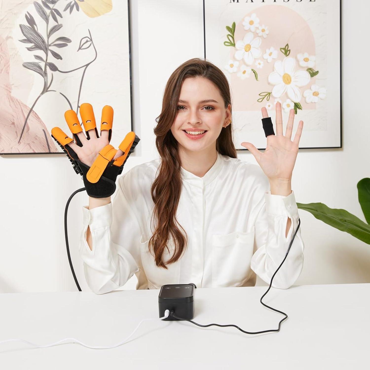 Guantes de Rehabilitación BLIUJQ para Mano Izquierda L