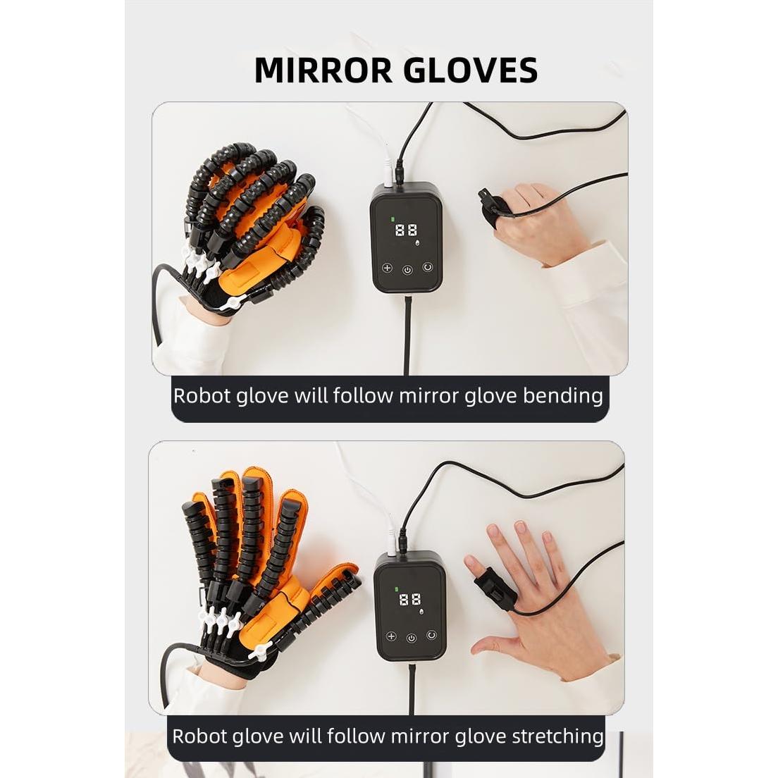 Guantes de Rehabilitación Robotizados GENDOING Mano Izquierda XL