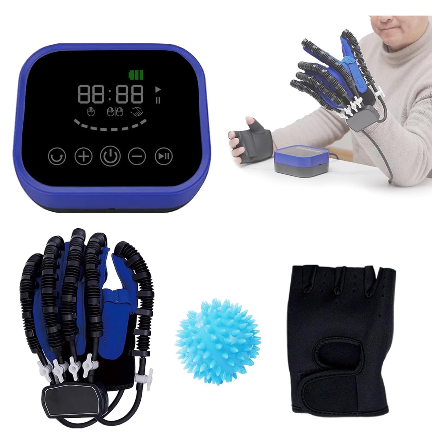 Guantes de Rehabilitación de Mano YANGCHEN Mediano Azul