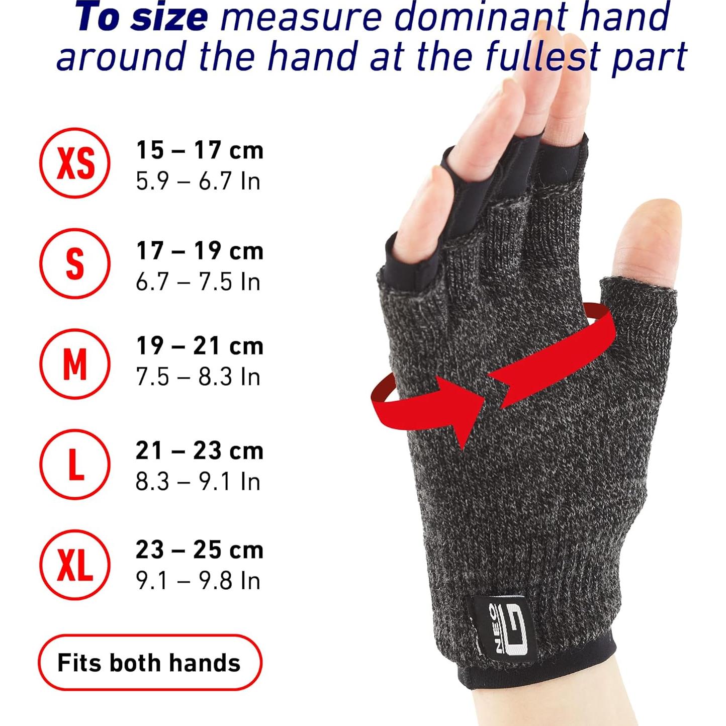 Guantes de Compresión Neo G para Artritis XL - Doble Capa