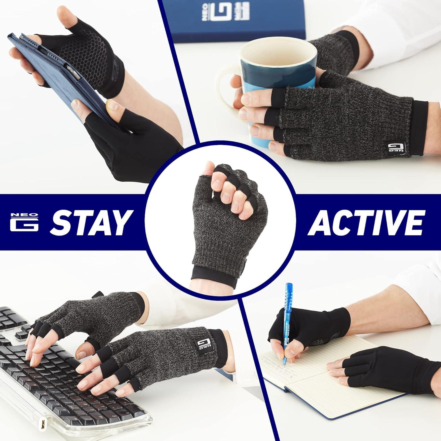 Guantes de Compresión Neo G para Artritis XL - Doble Capa