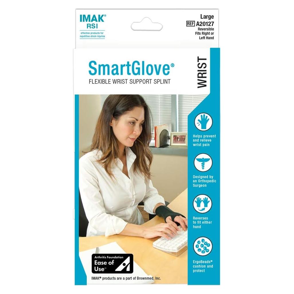 Guante Inteligente IMAK Grande para Síndrome del Túnel Carpiano