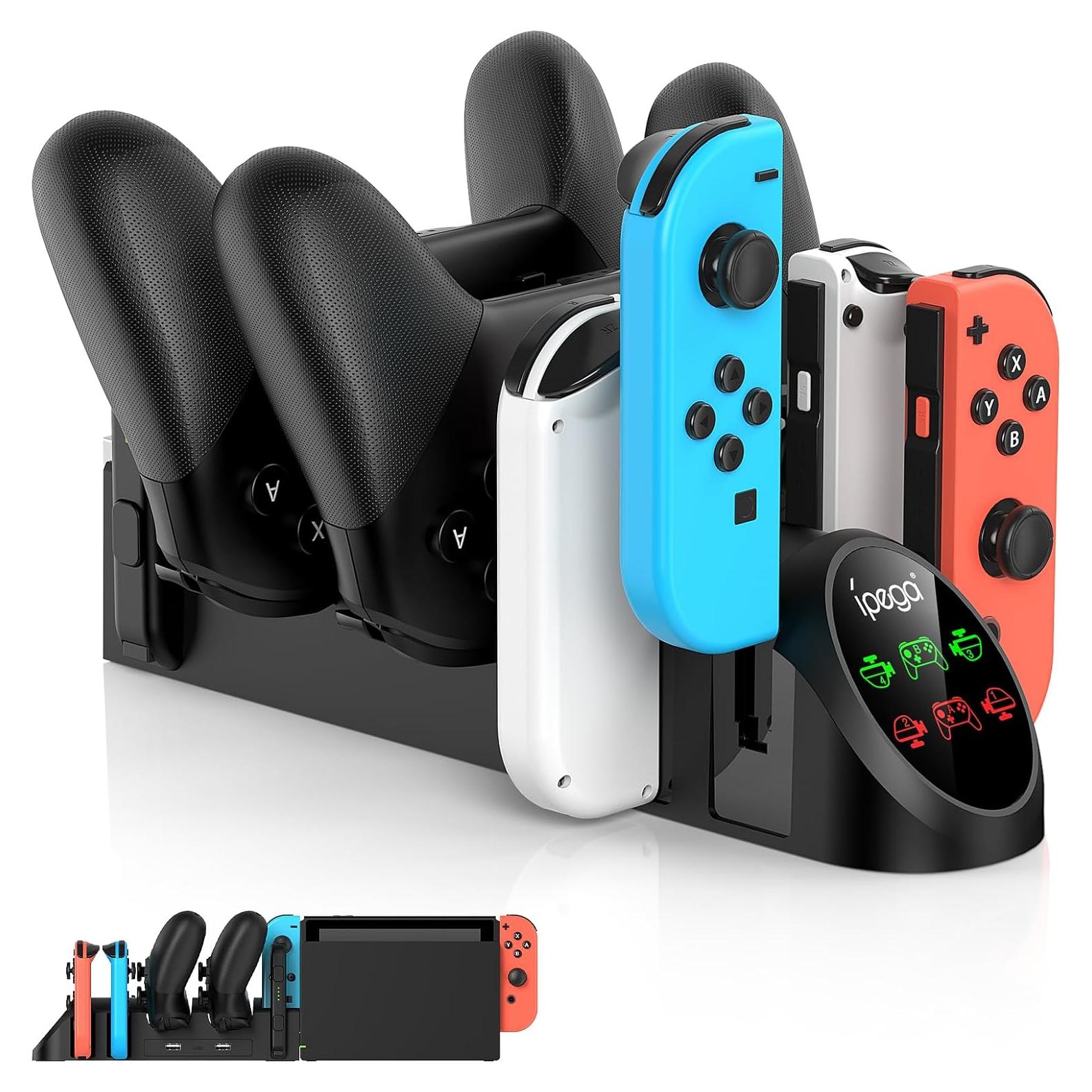 Dock de Carga FastSnail para Nintendo Switch y Joy-Con