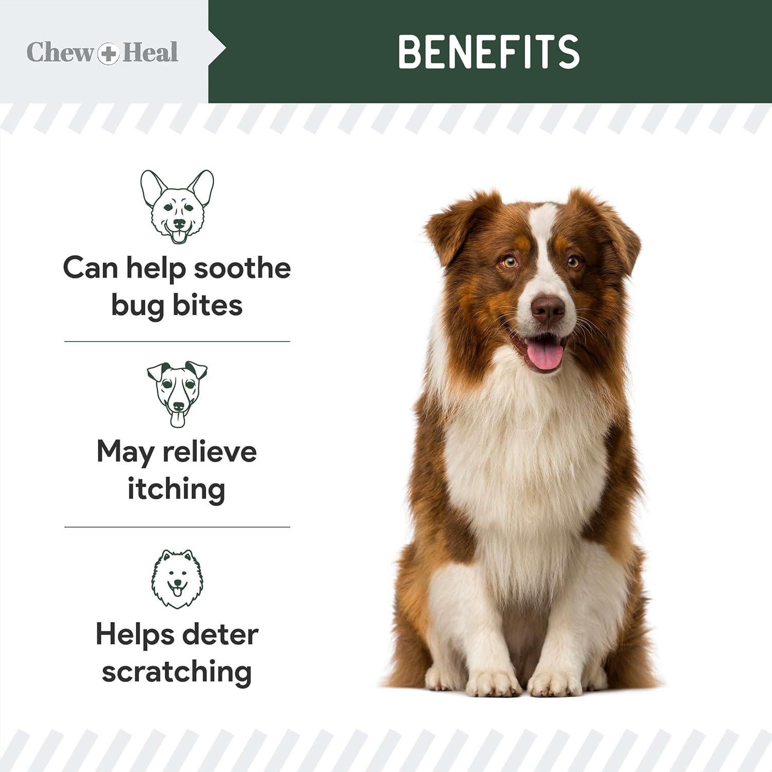 Crema Antipicazón Chew + Heal Labs para Perros 118 ml
