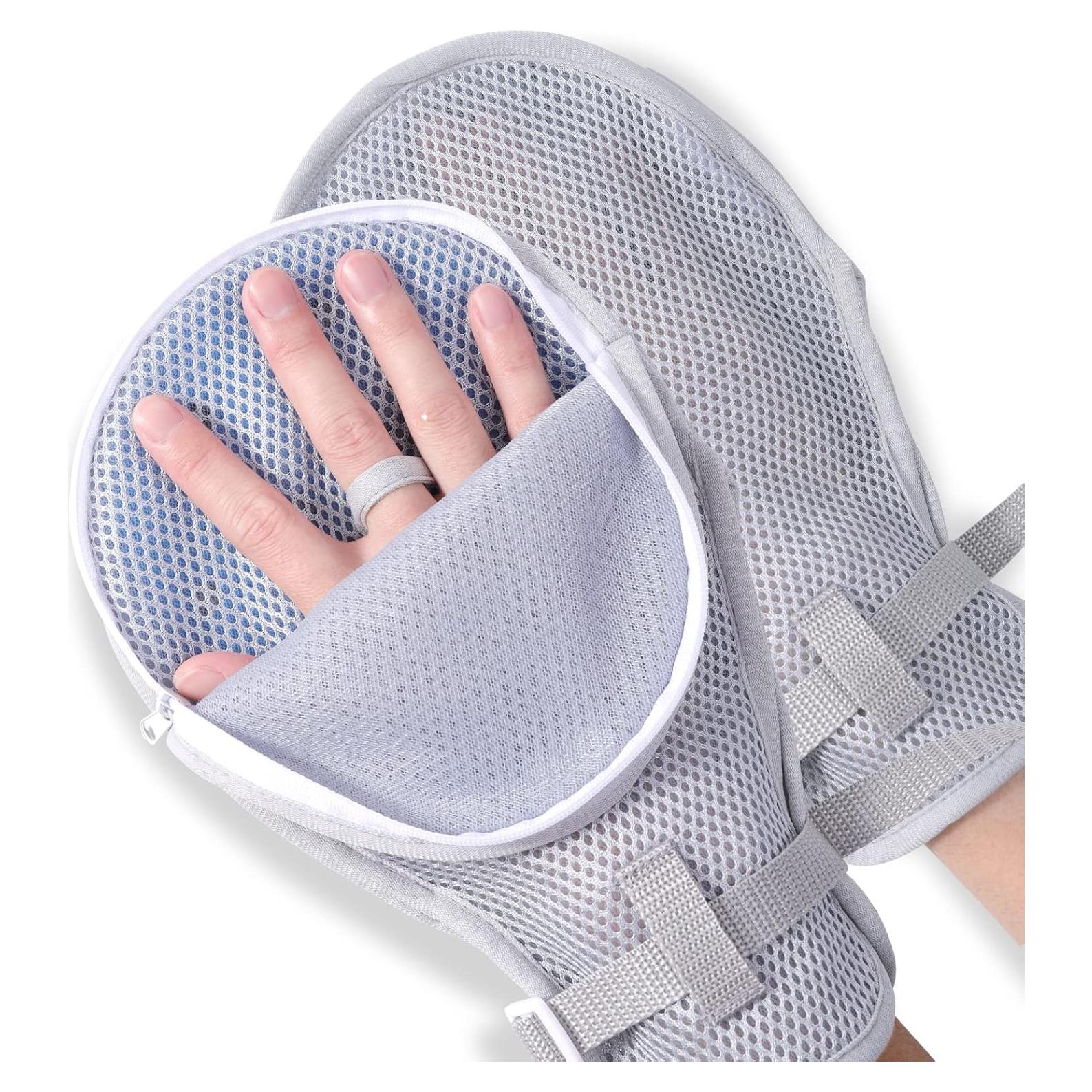 Guantes de Restricción Médica Lefeke - 2 Piezas, Gris