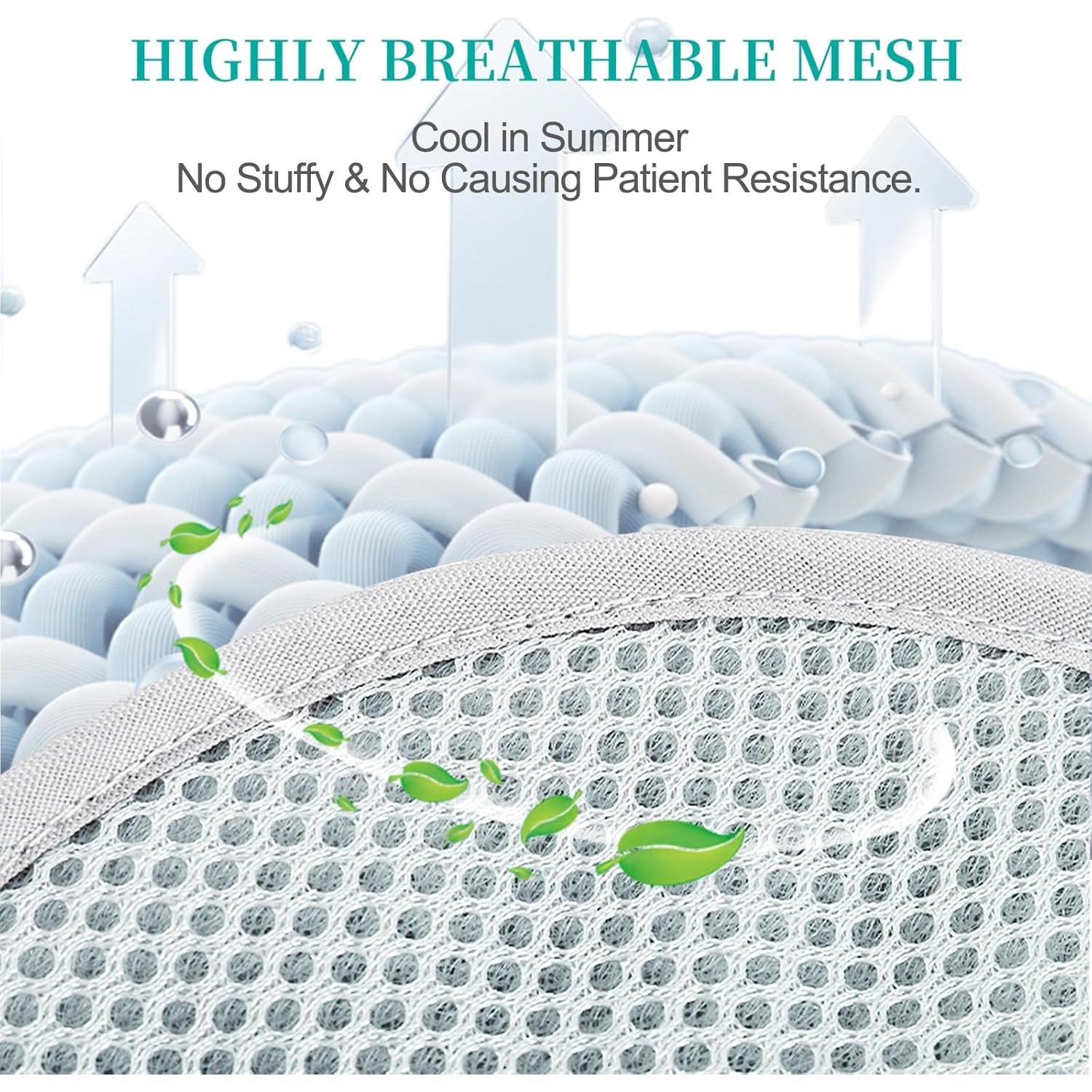 Guantes de Restricción Médica Lefeke - 2 Piezas, Gris