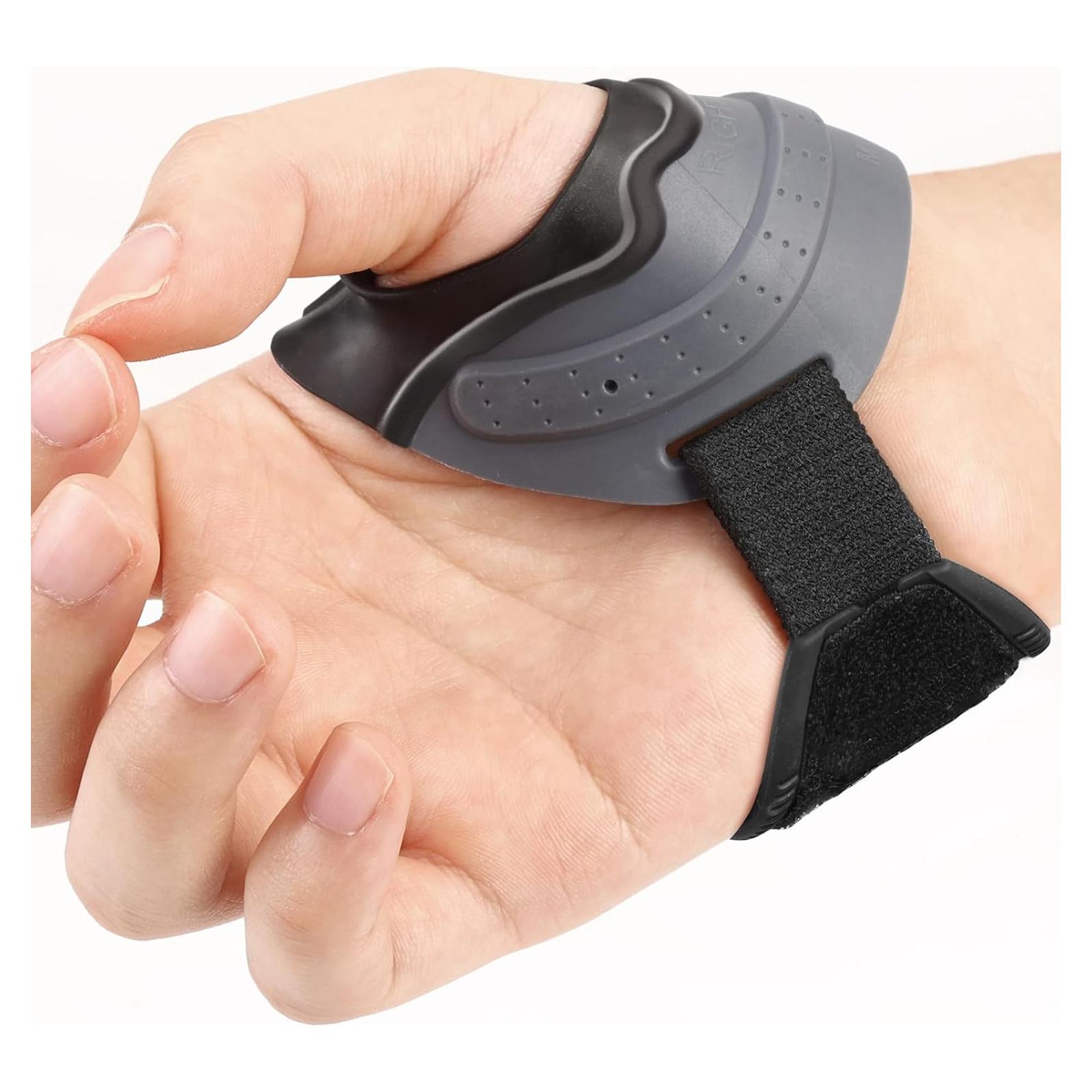 Férula de Pulgar Velpeau CMC Gris Mano Derecha M para Artritis