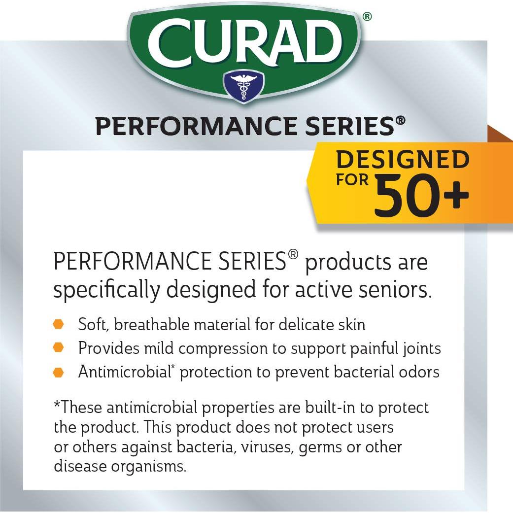 Guantes Curad CURSR19400MDH para Alivio de Artritis - 1 Par Mediano