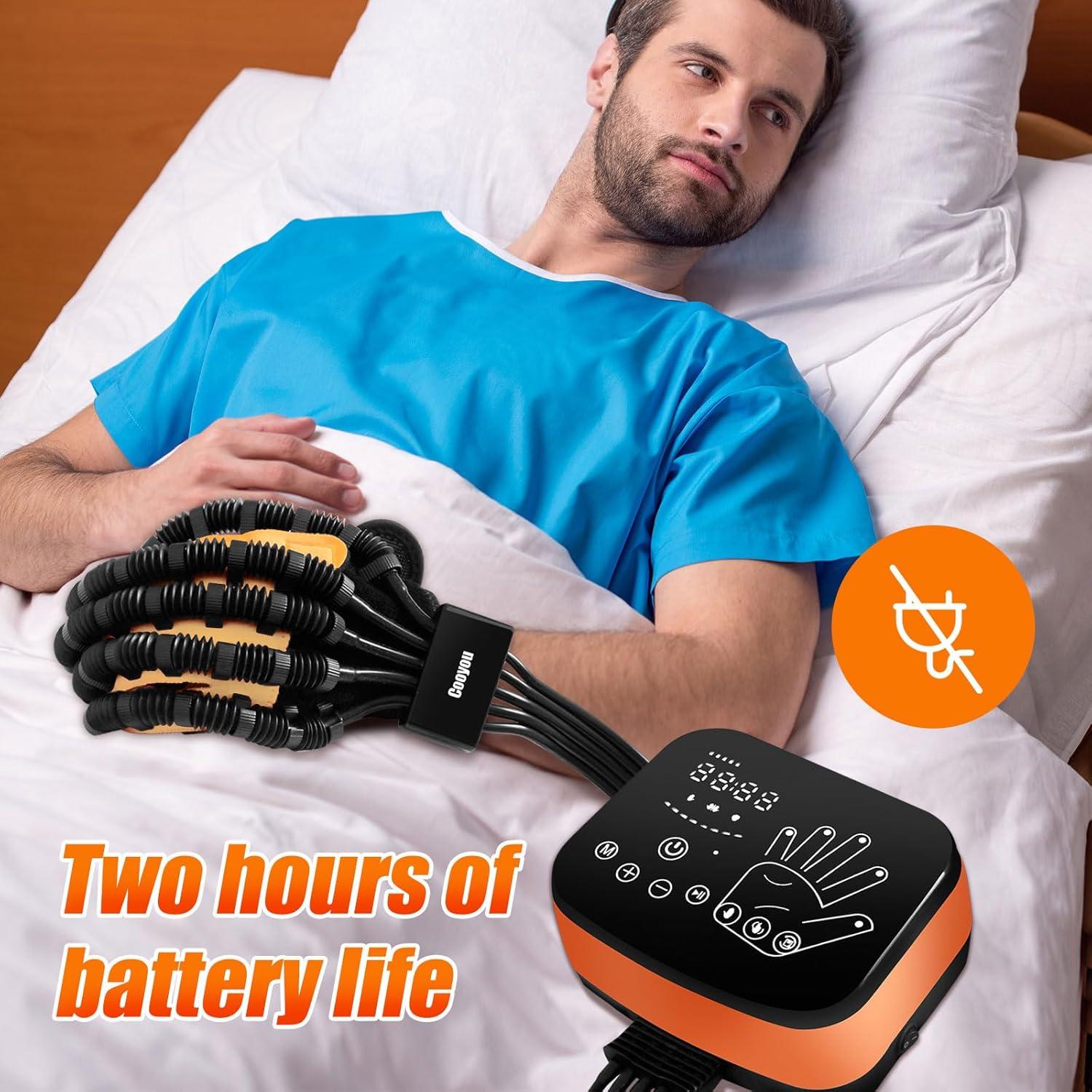 Guante Eléctrico de Rehabilitación Cooyou Mano Izquierda XL