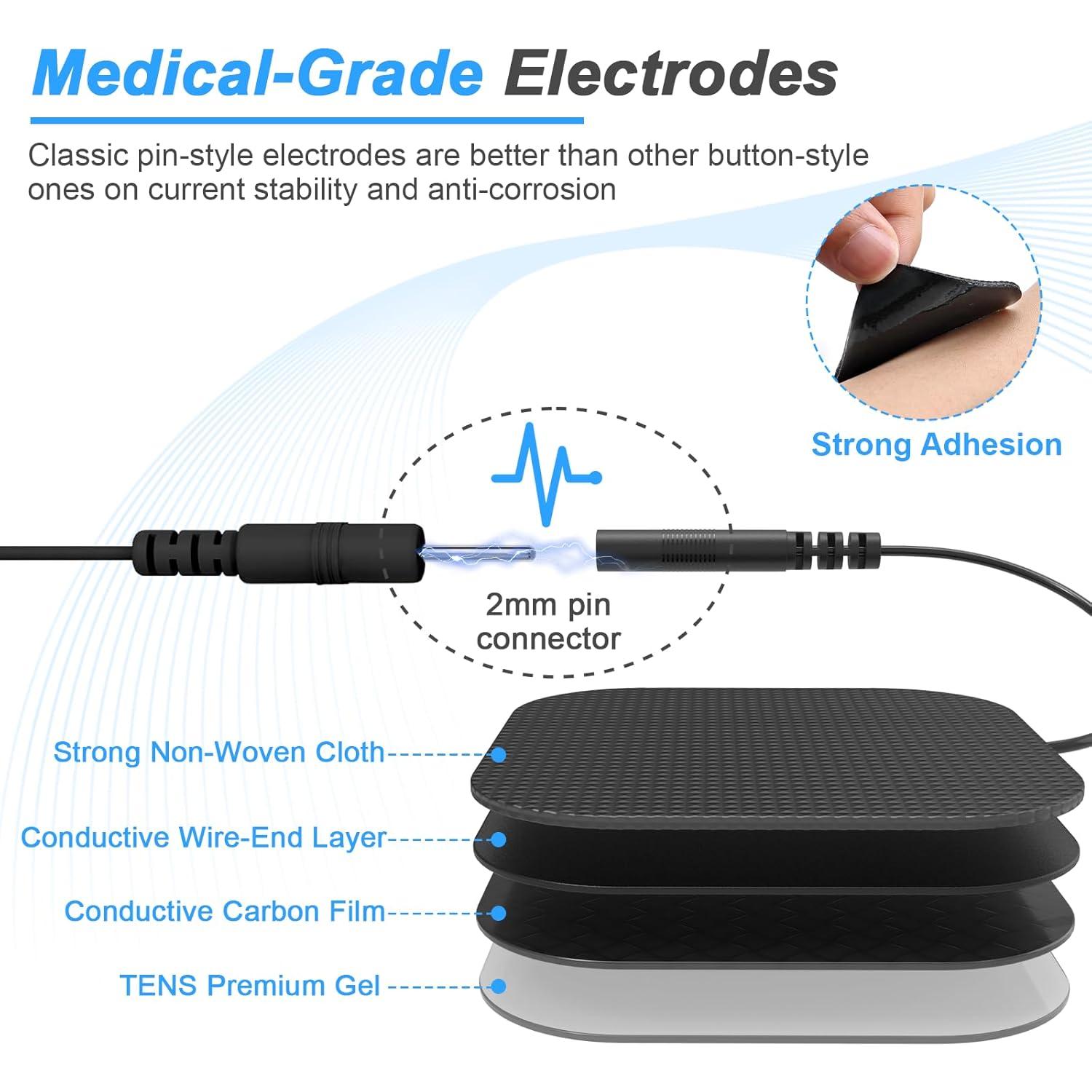 Unidad de Estimulacion Muscular TENS EMS Belifu 4 en 1 36 Modos
