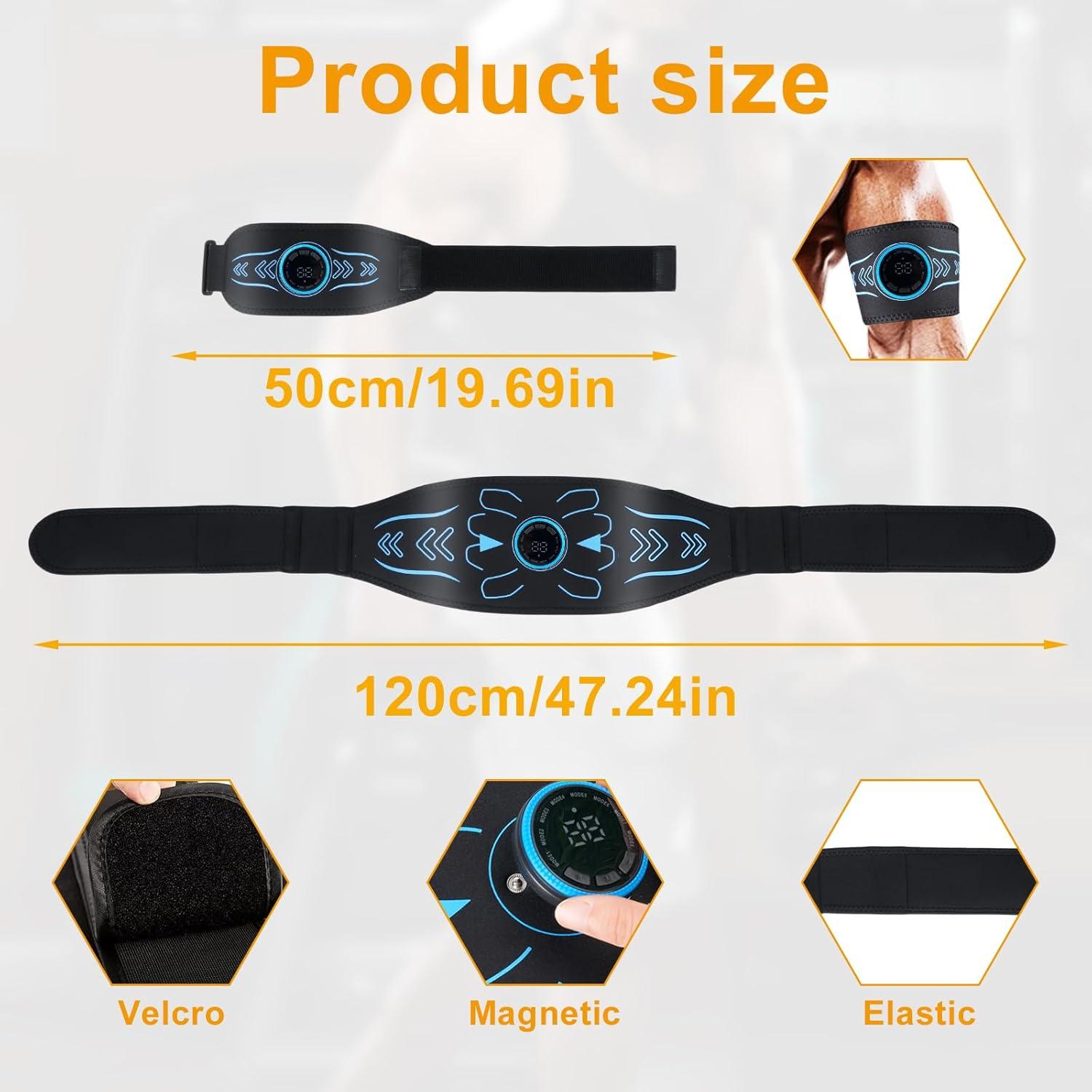 Estimulador Muscular Electrónico Hdgoner 8 Modos 0.42 kg