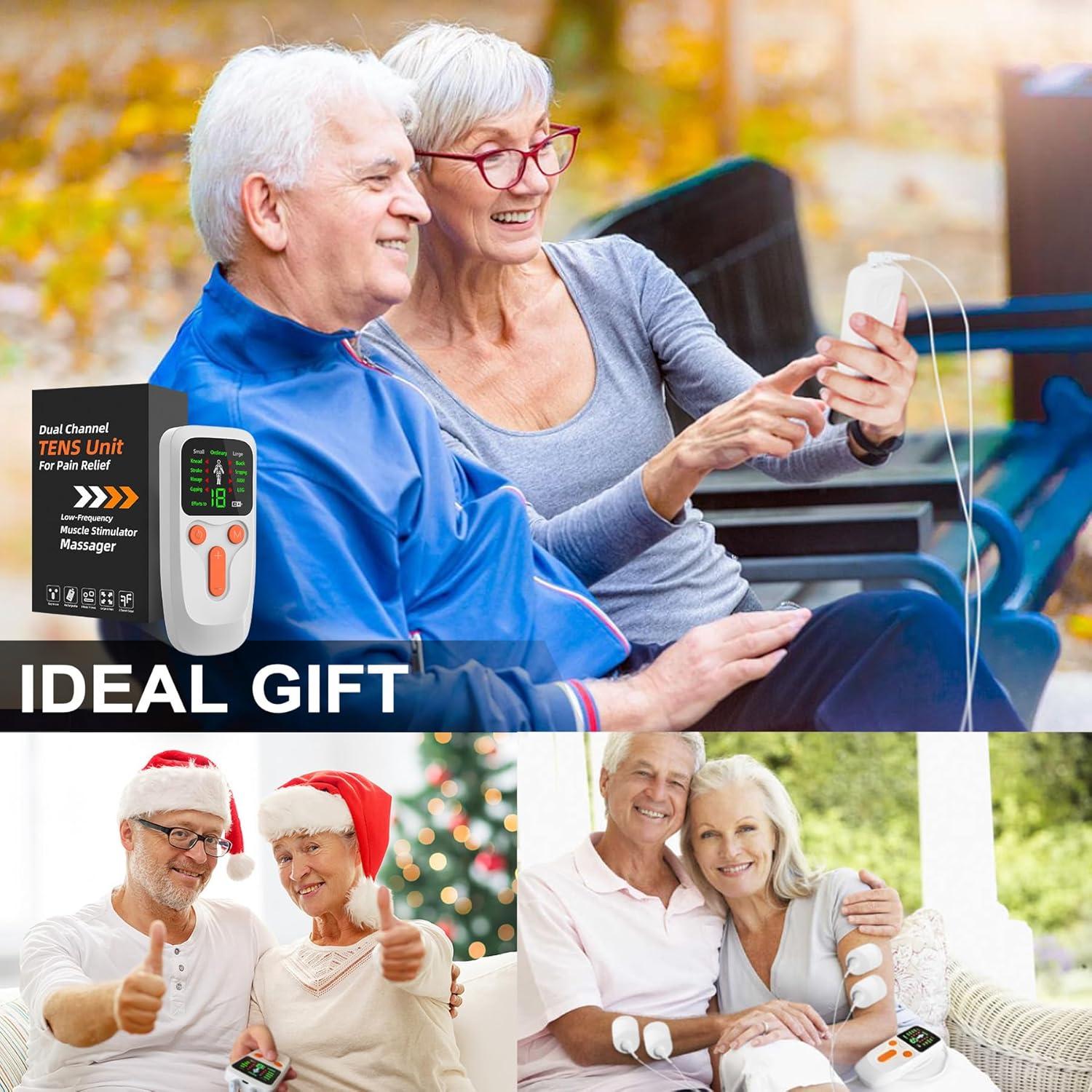 Estimulador Muscular TENS EMS Pawfan Doble Canal 8 Modos