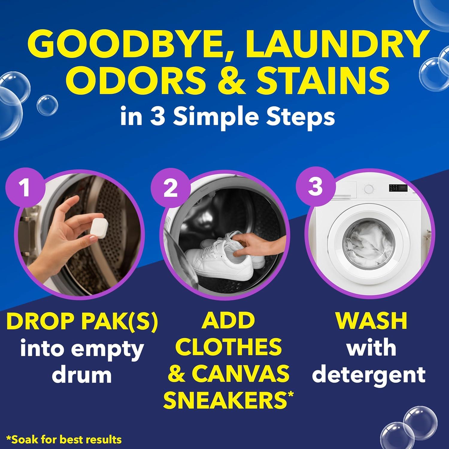 OxiClean Eliminador de Olores y Manchas 24 Paquetes 0.65 kg