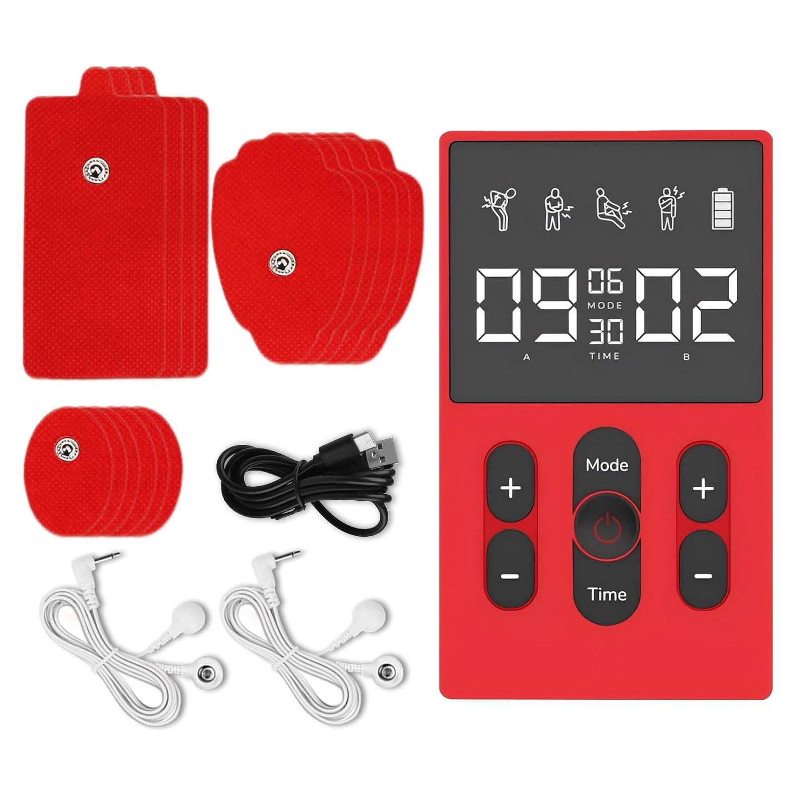 Estimulador Muscular TENS EMS YATPE 12 Modos 36 Niveles