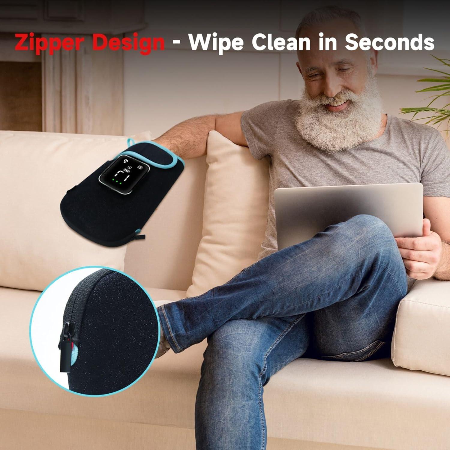 Guantes de Terapia de Luz Roja KENEO 100 LEDs 660nm 850nm