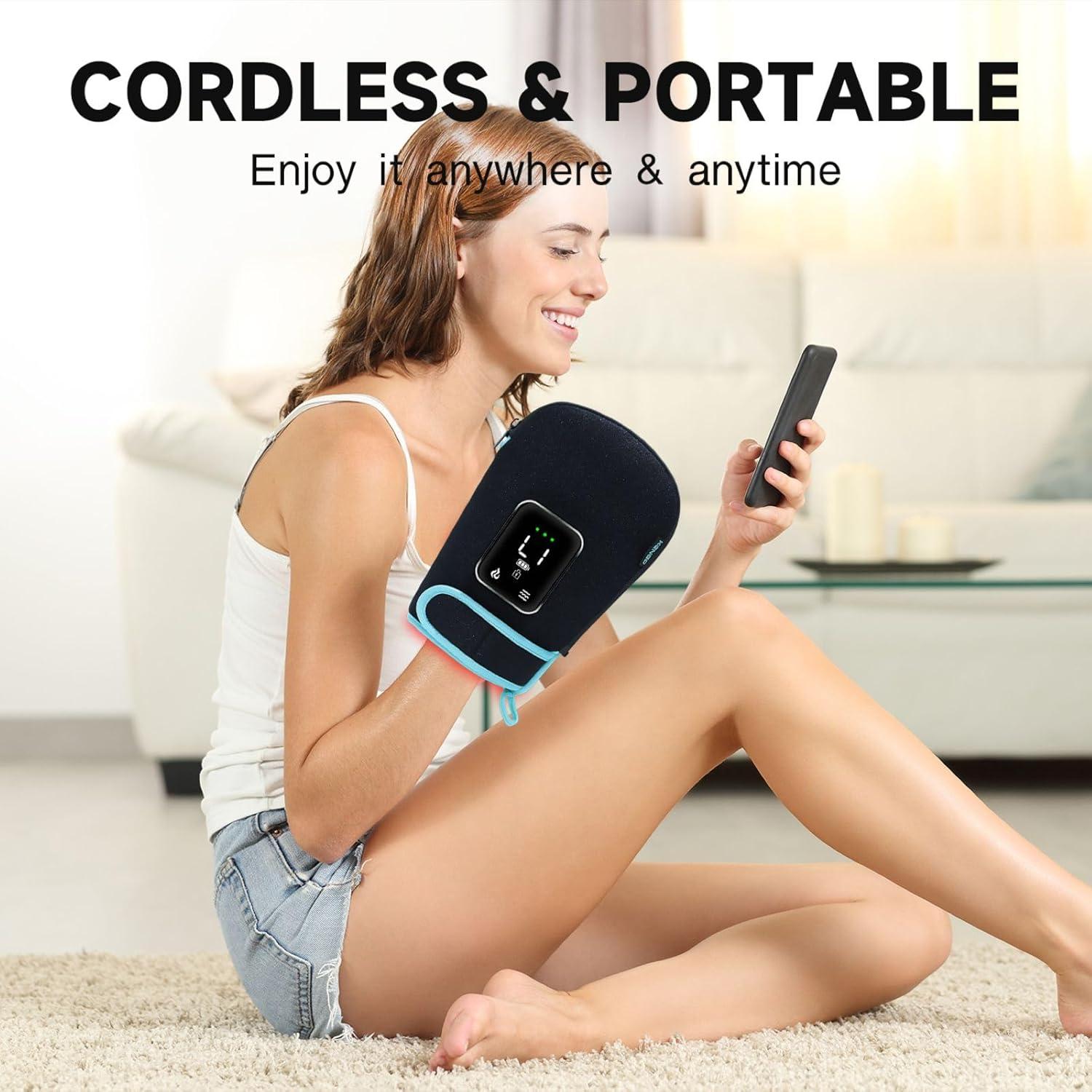 Guantes de Terapia de Luz Roja KENEO 100 LEDs 660nm 850nm