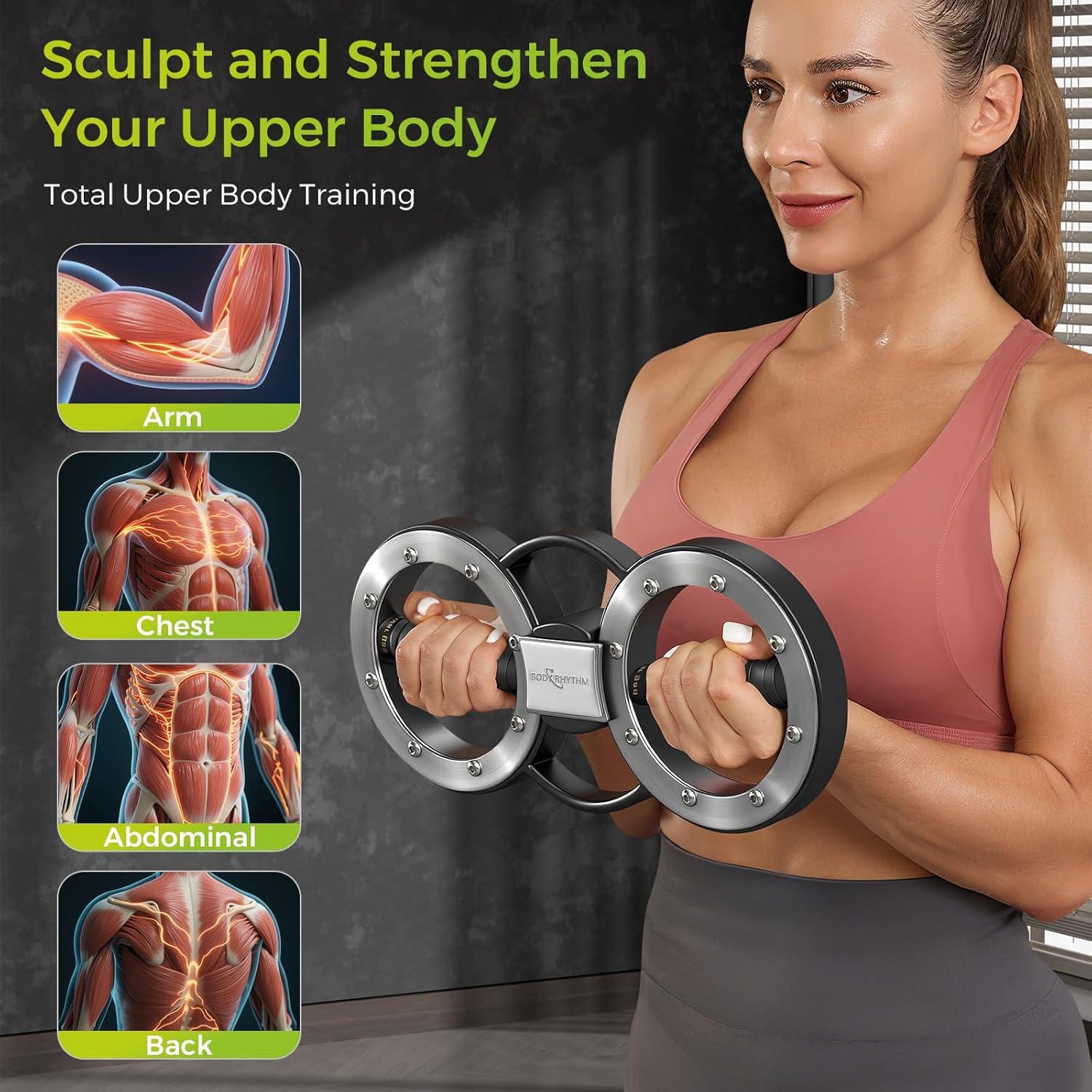 Máquina Rotadora BODY RHYTHM BRROMA01 para Entrenamiento de Fuerza