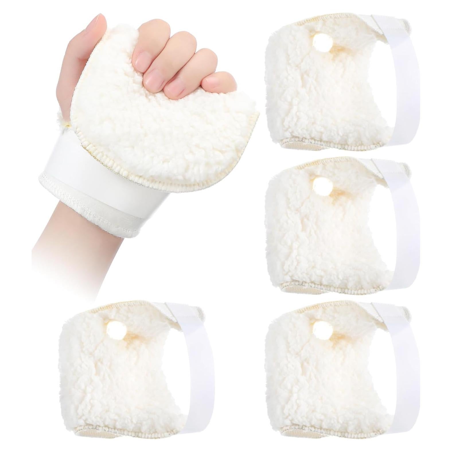 Protectores de Palma para Mano Izquierda Nuanchu - 4 Pcs Beige