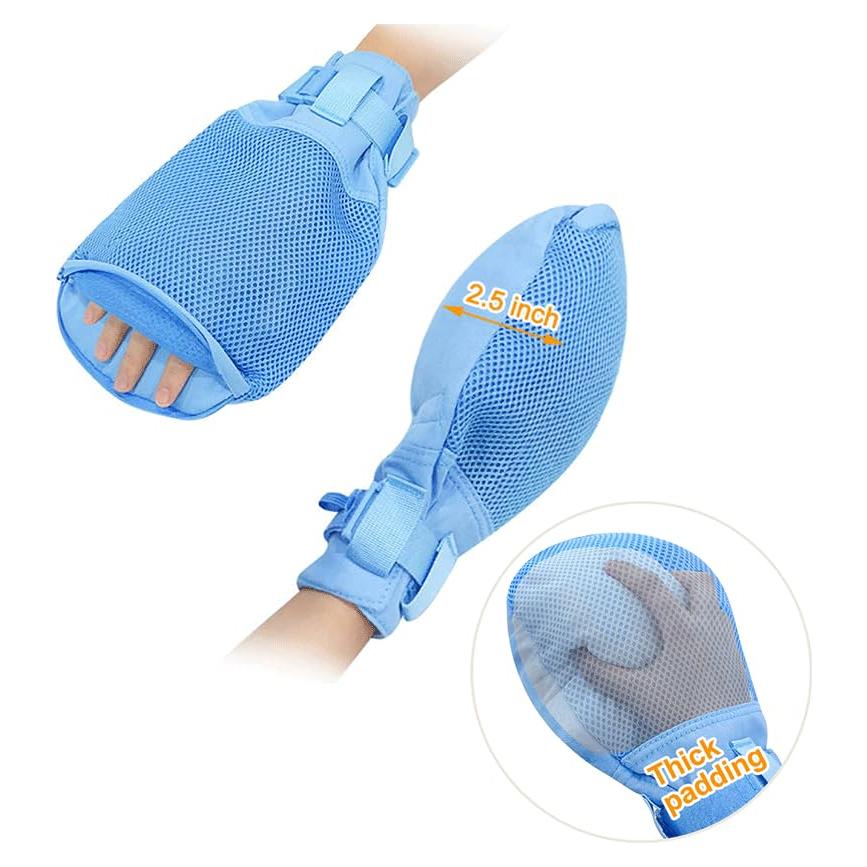 Guantes de Restricción para Pacientes Mistuki - Anti Rasguños