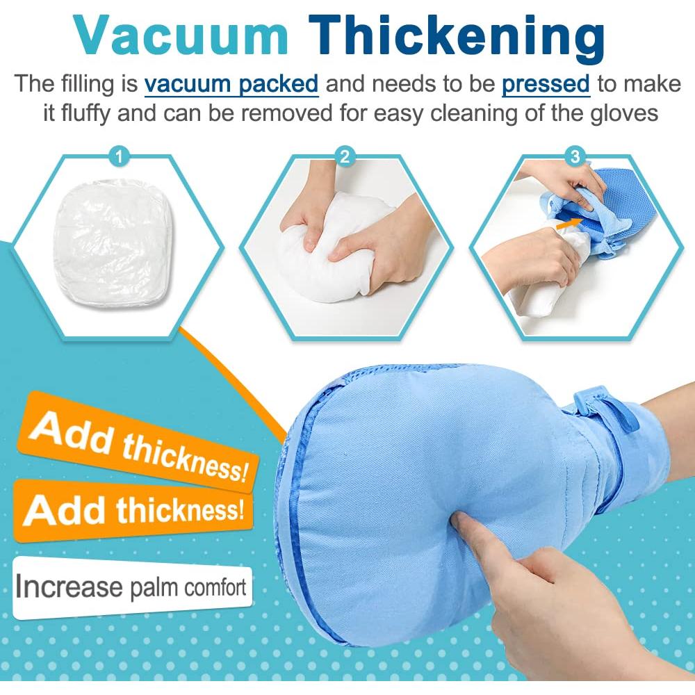 Guantes de Restricción para Pacientes Mistuki - Anti Rasguños