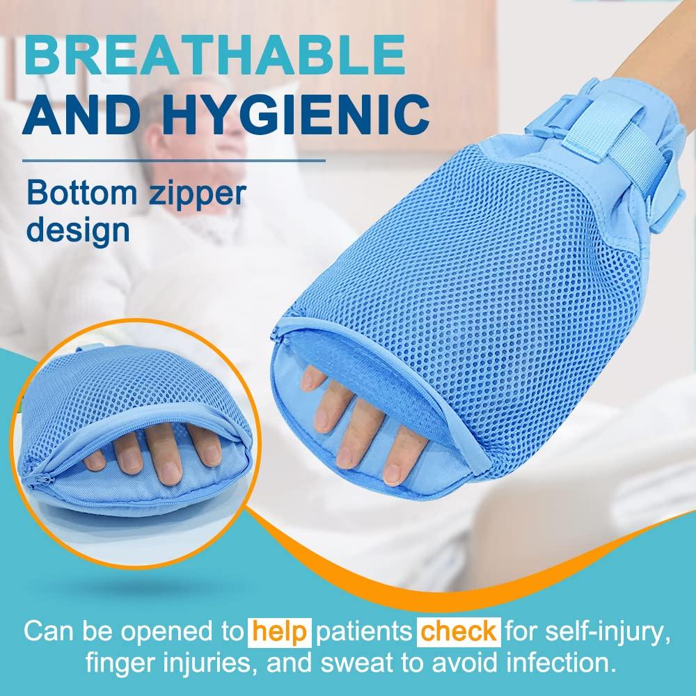 Guantes de Restricción para Pacientes Mistuki - Anti Rasguños