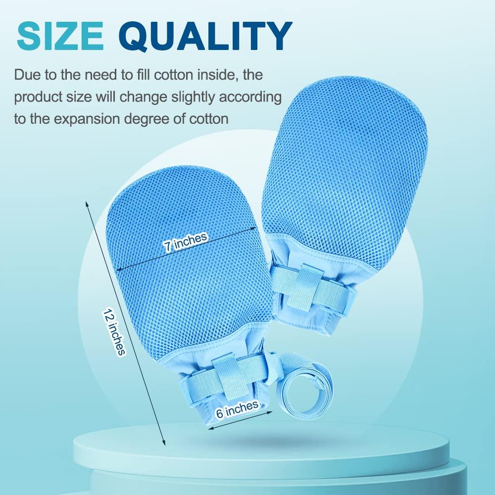 Guantes de Restricción para Pacientes Mistuki - Anti Rasguños