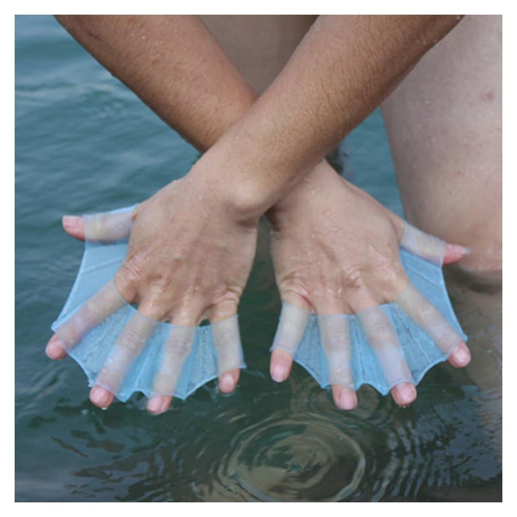 Guantes de Natación con Aletas de Silicona SquarezhenBo