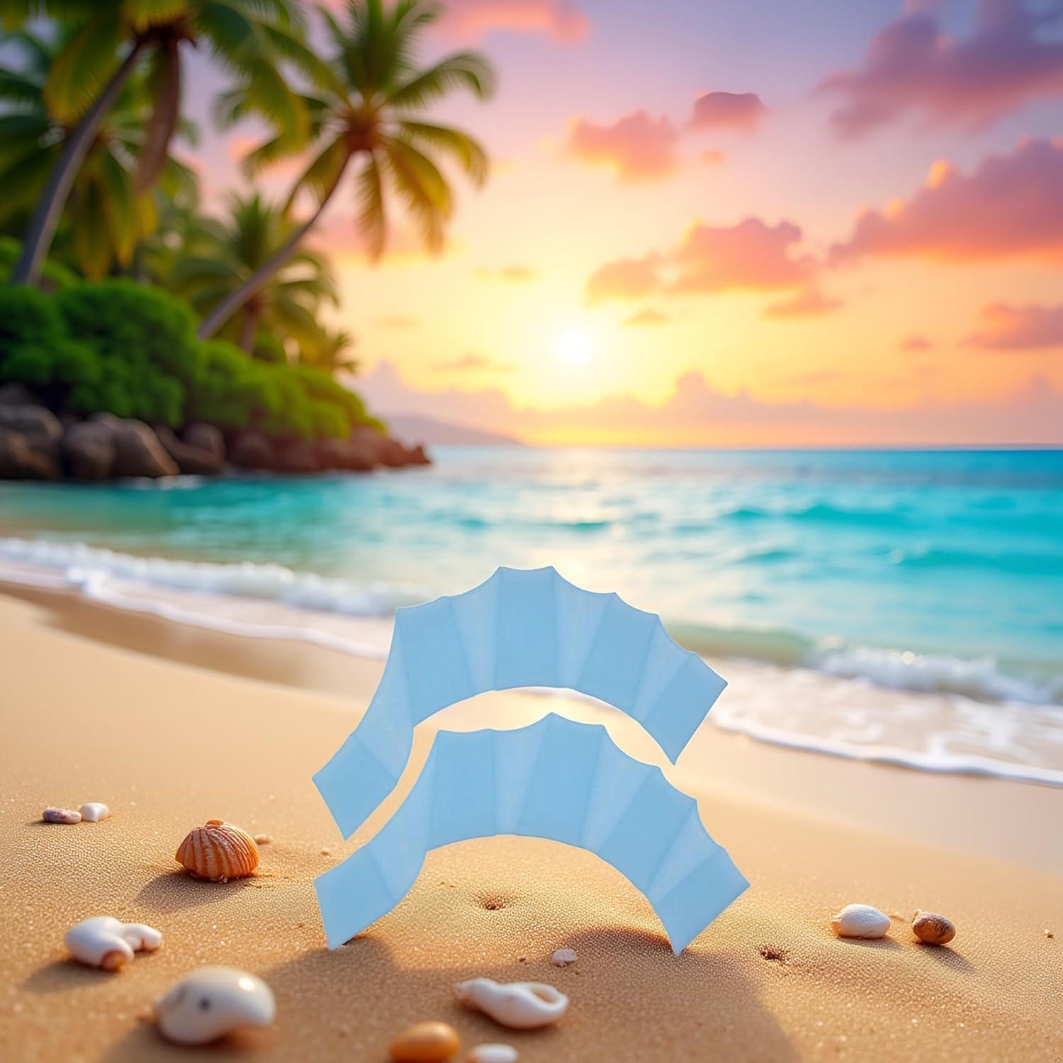 Guantes de Natación con Aletas de Silicona SquarezhenBo