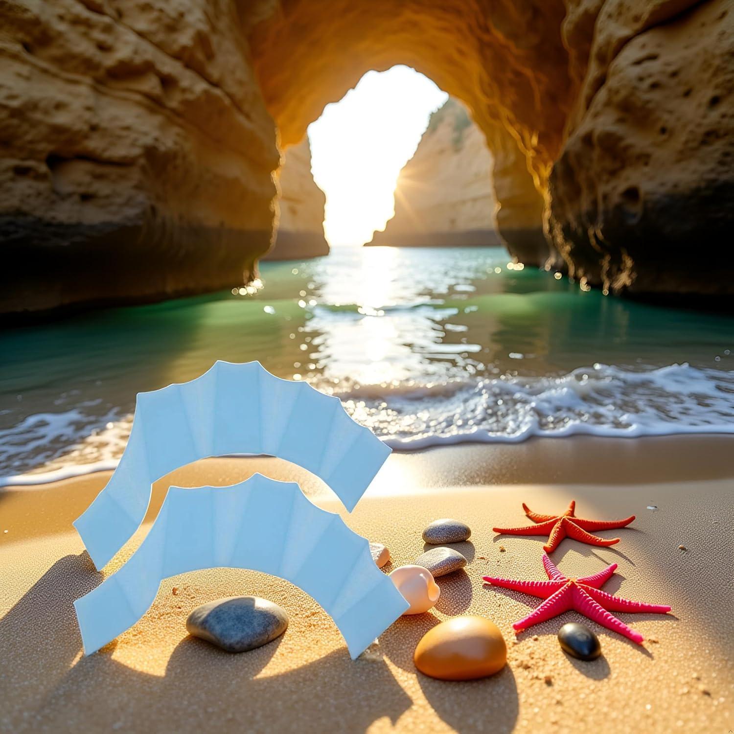 Guantes de Natación con Aletas de Silicona SquarezhenBo