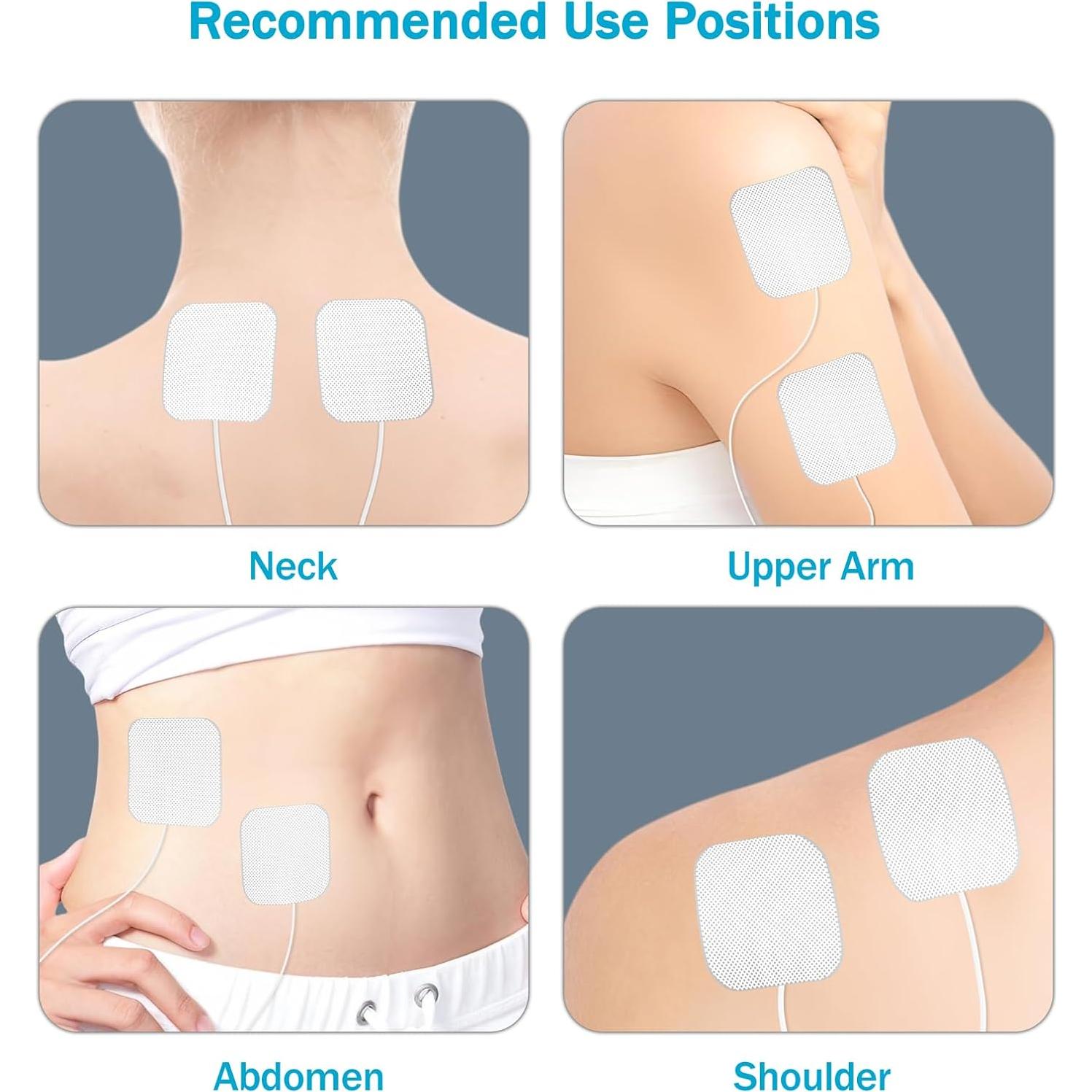 PADS Electrodos Reutilizables KRL.CARE 20 Pcs 5.08x10.16 cm