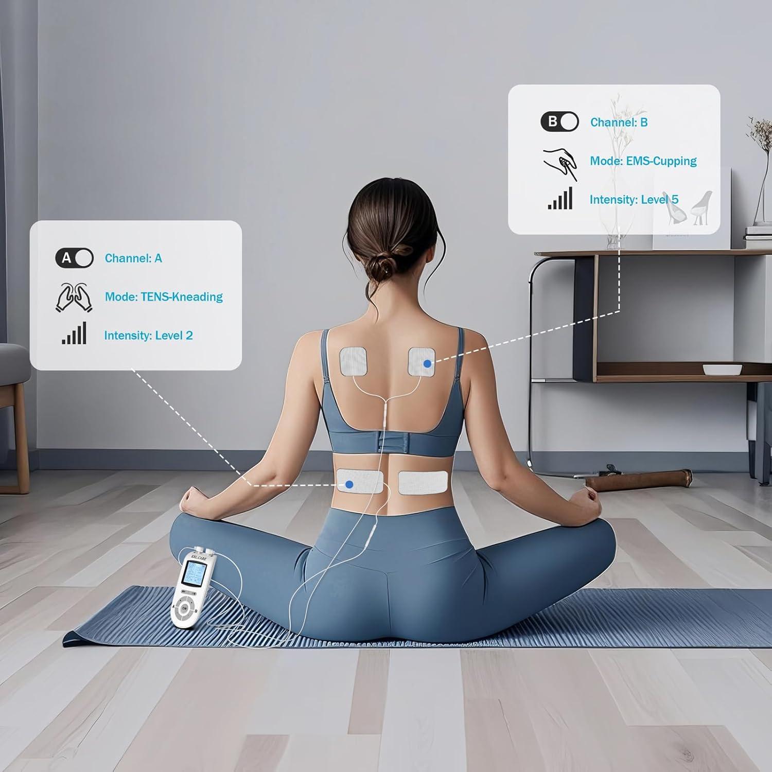 PADS Electrodos Reutilizables KRL.CARE 20 Pcs 5.08x10.16 cm