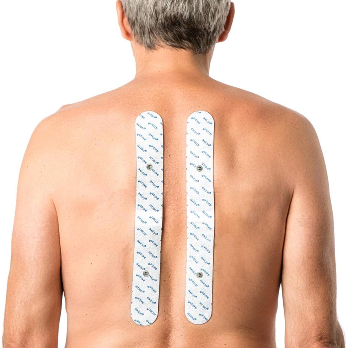 Electrodos TENS Axion - Juego de 4 Reutilizables 5x5cm