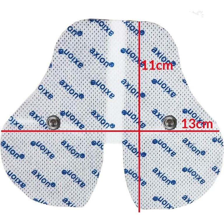 Electrodos TENS Axion - Juego de 4 Reutilizables 5x5cm