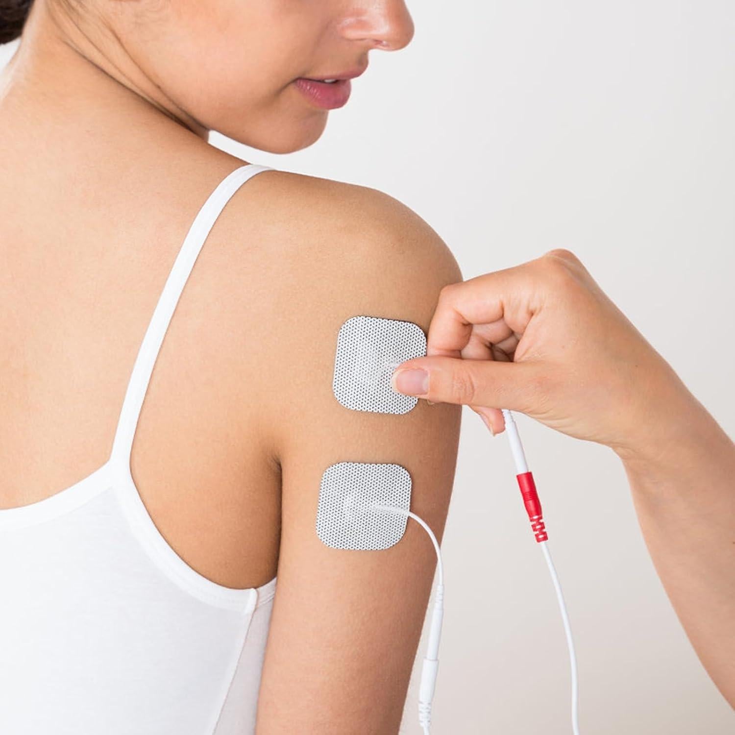 Funda de viaje para Unidad TENS Bjabtan con 10 almohadillas