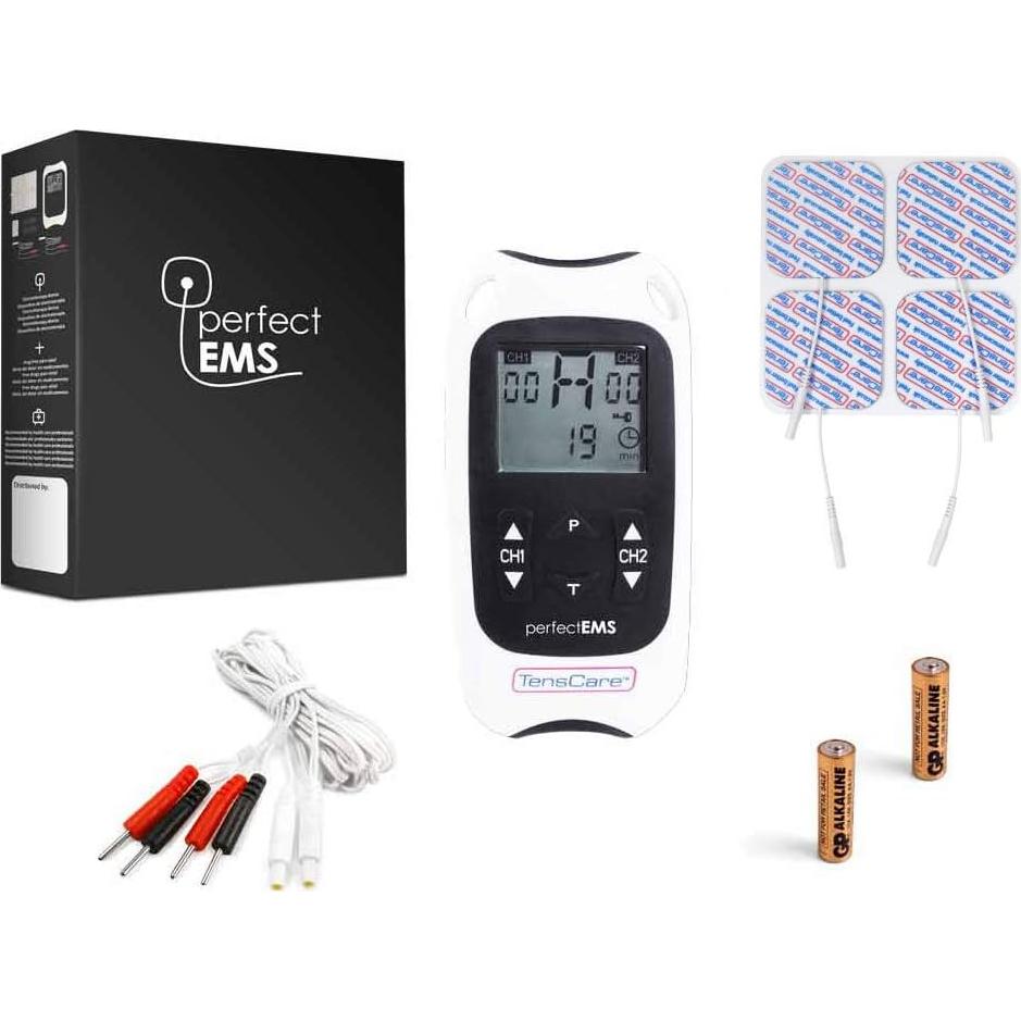 TensCare Perfect EMS - Estimulador Muscular y Alivio del Dolor