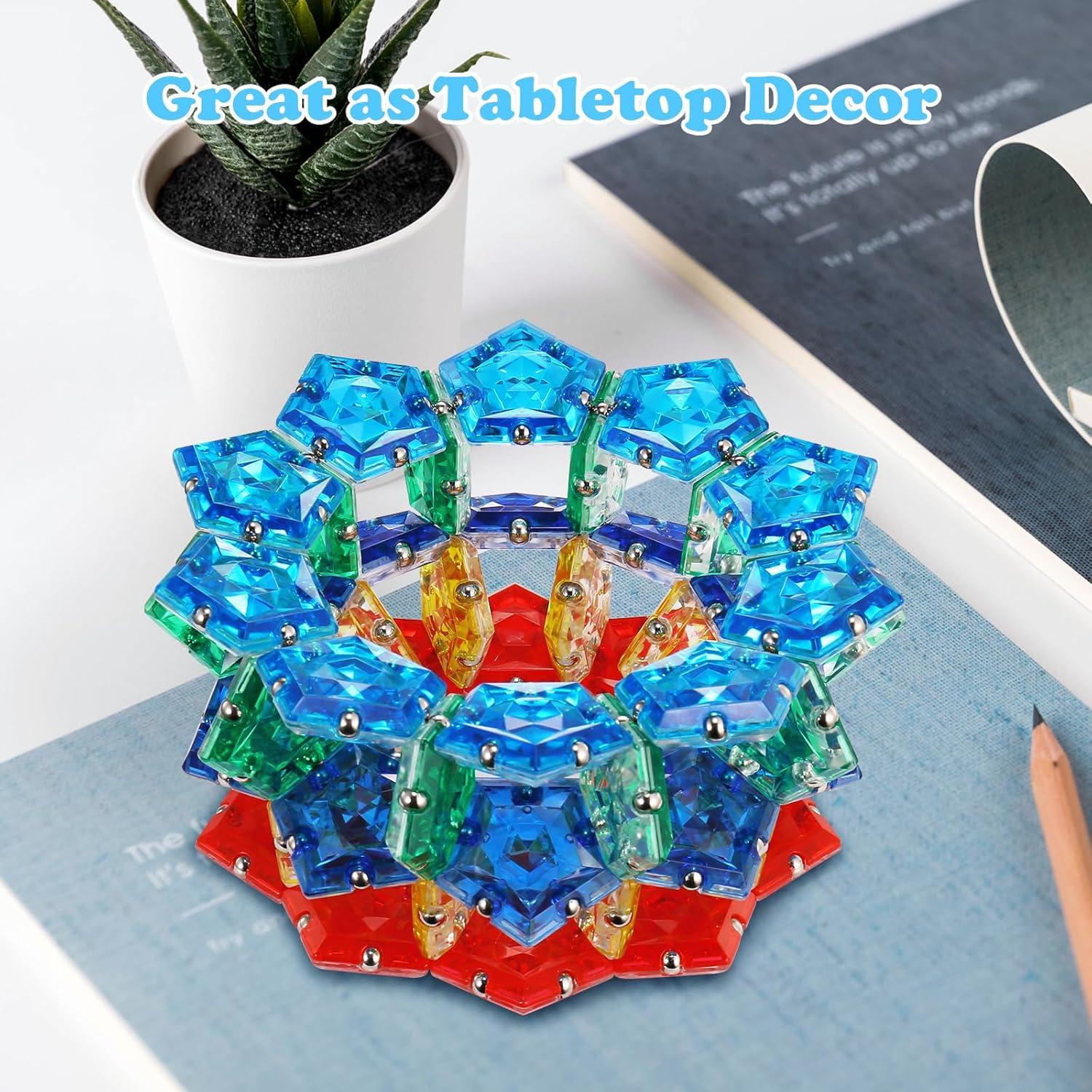 LAFFTRAK Esfera Magnética Antiestrés - Set 12 Piezas Azul