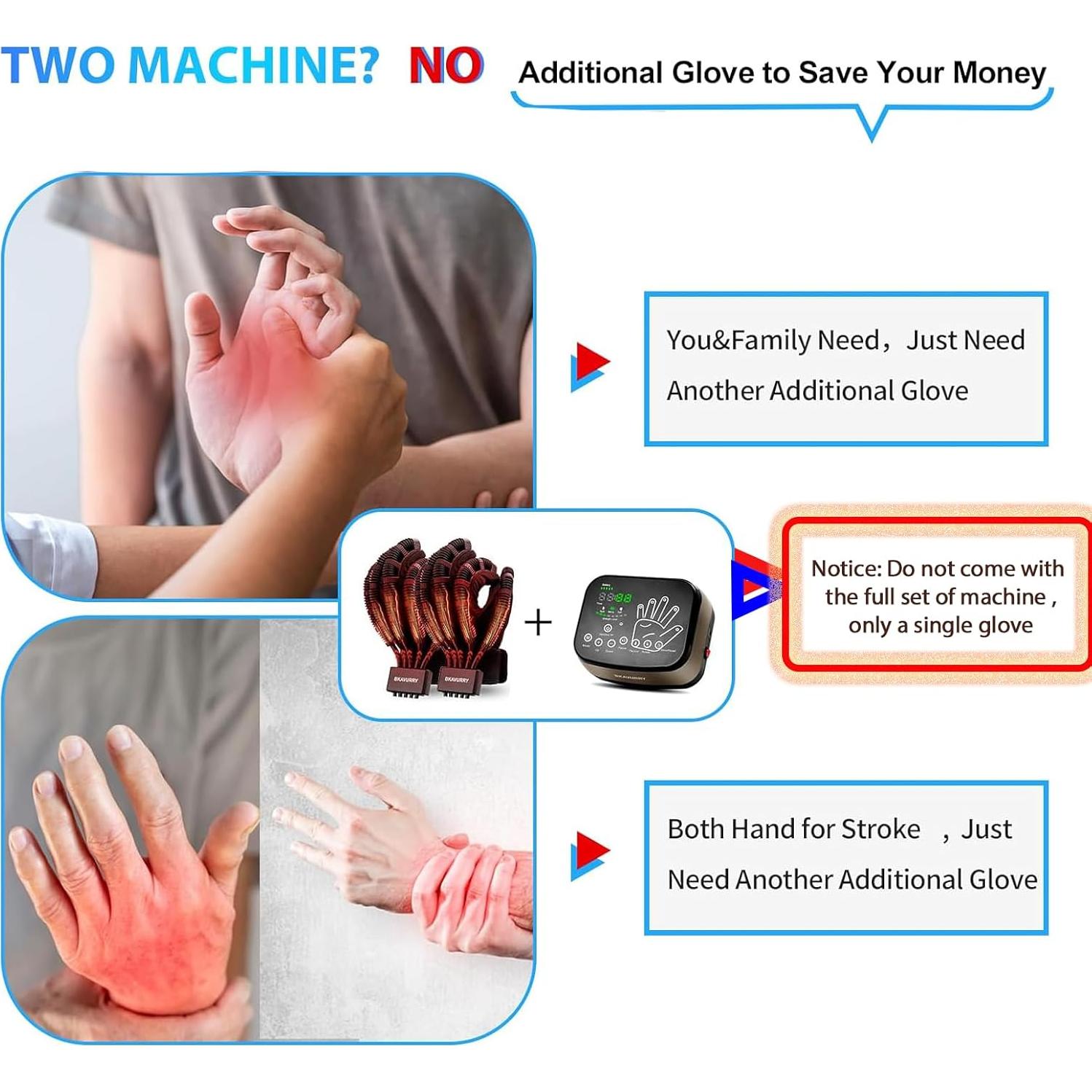 Guante Robótico de Rehabilitación KWYBOW XL Mano Izquierda