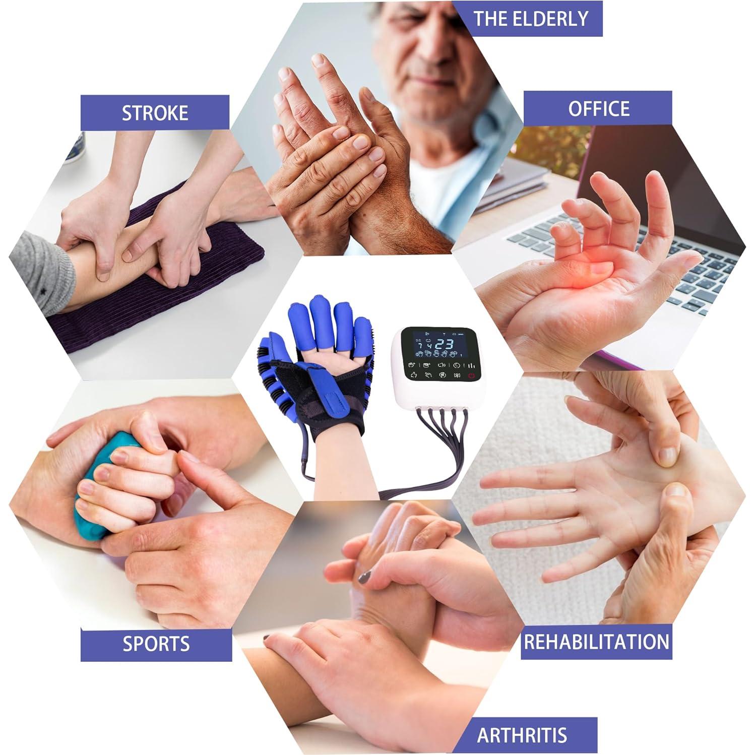 Guantes de Rehabilitación Robotizados FocuBoody - Izquierda L