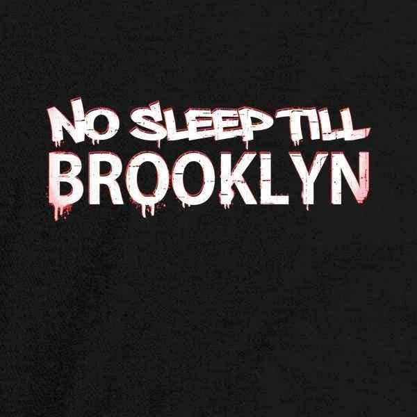 Mono de Bebé Niños Pop Threads No Sleep Till Brooklyn Negro 6 Meses