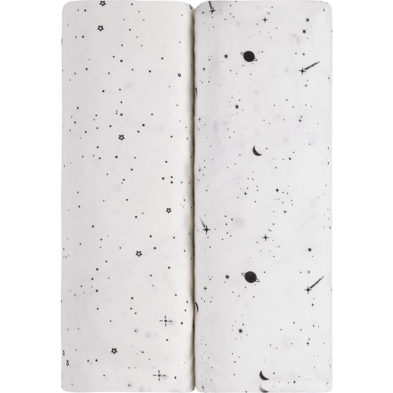 Juego de Sábanas Ajustadas Ely's & Co. para Cuna Mini 100% Algodón