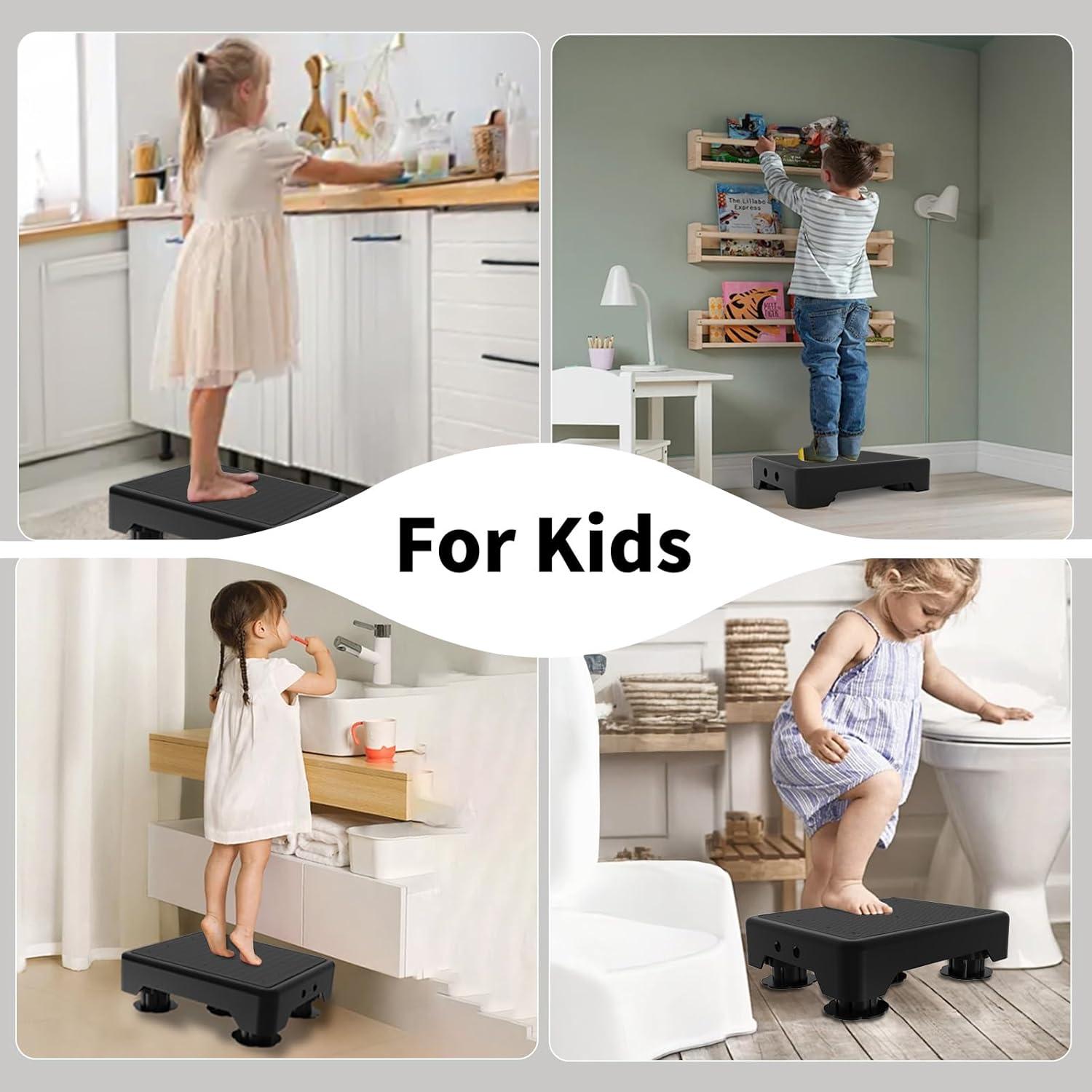 Escalera Ajustable TENGYI 272 kg Antideslizante Portátil 3 Escalones