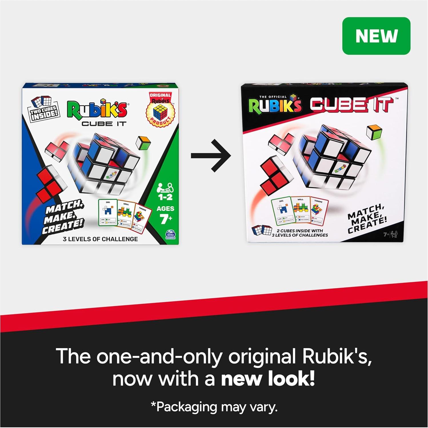 Cubo de Rubik It Spin Master 2 Jugadores Juego 3D