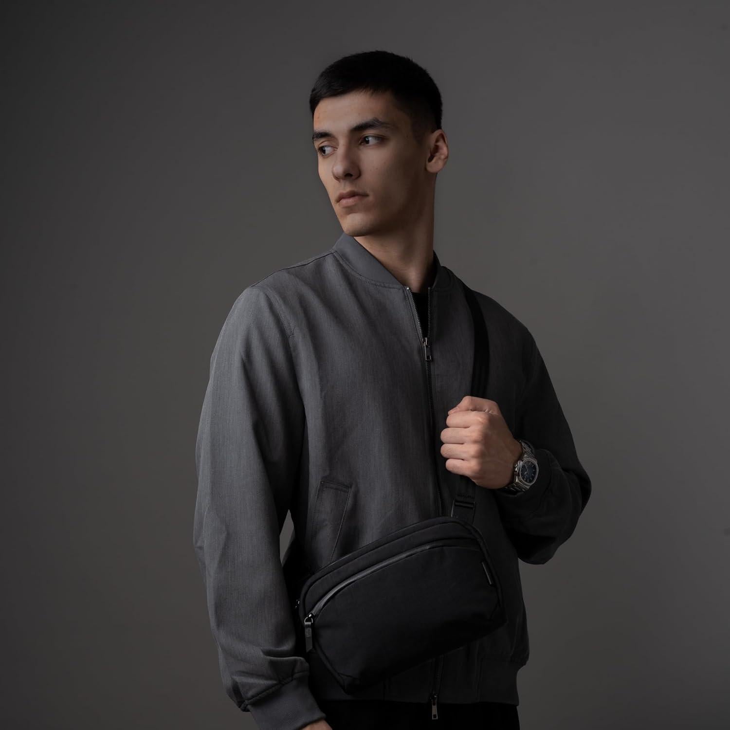 Bolsa de Hombro Compacta ALPAKA Flight Sling 2L 400D Negra