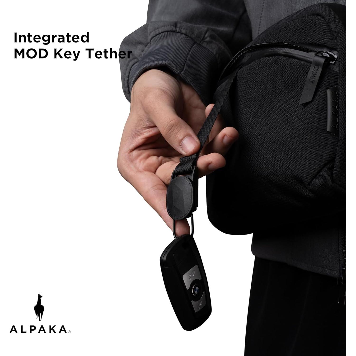 Bolsa de Hombro Compacta ALPAKA Flight Sling 2L 400D Negra
