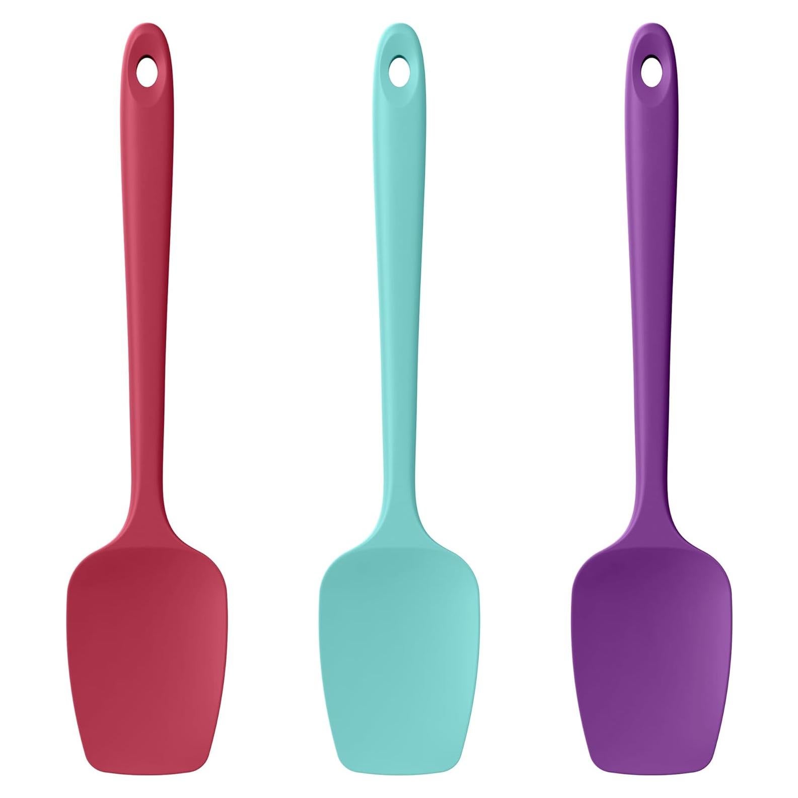 Juego de 3 Espátulas de Silicona Luxiwise Resistente al Calor