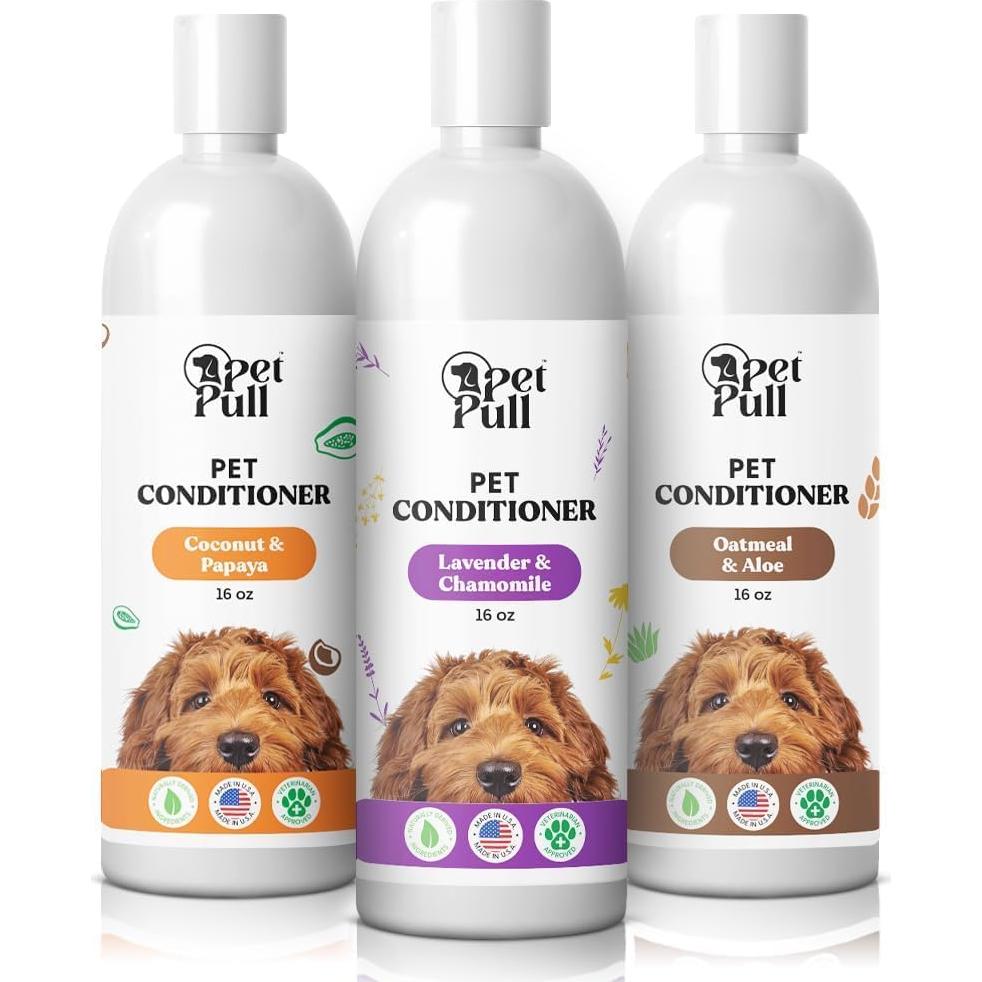 Acondicionador Natural para Perros Pet Pull Coco y Papaya 475ml