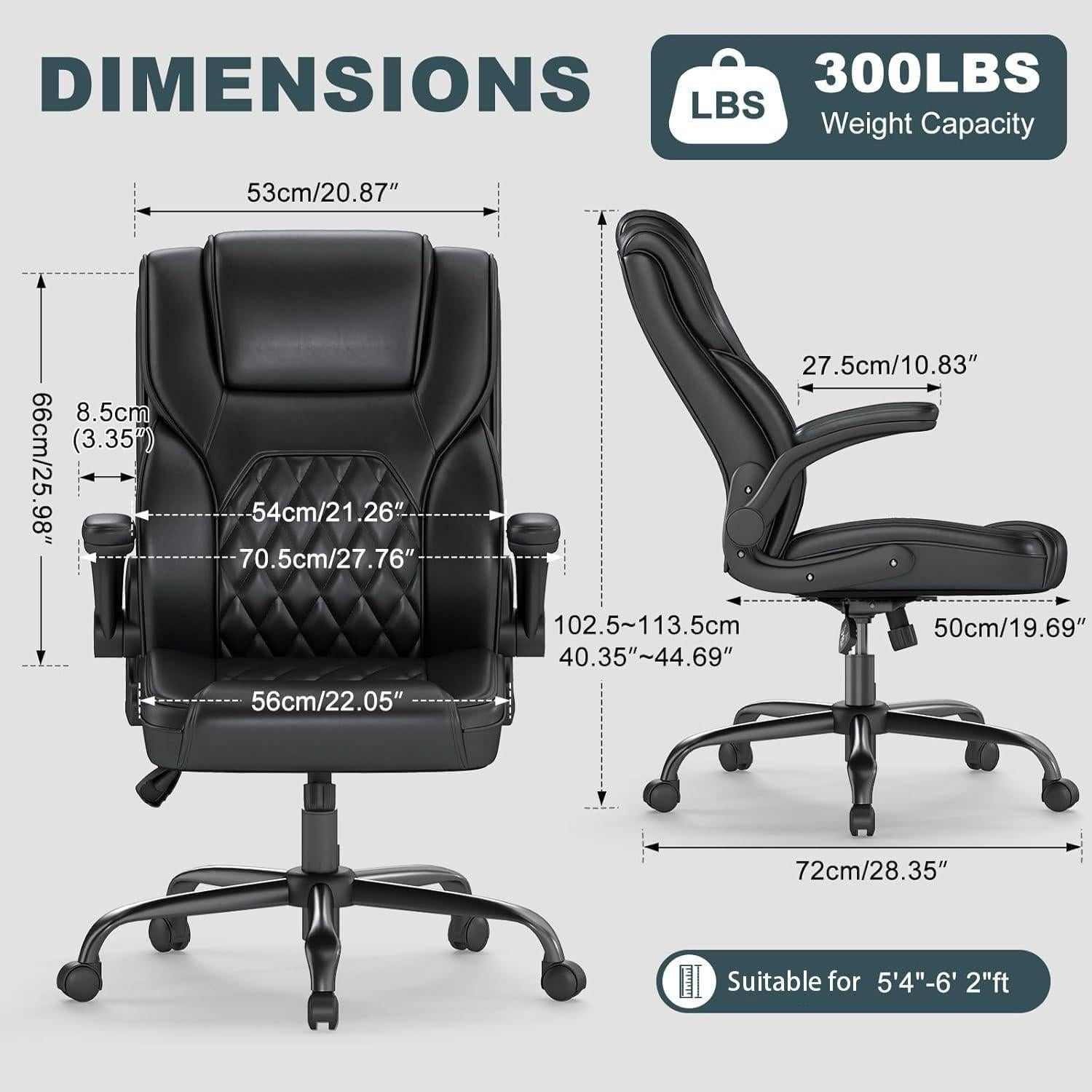 Silla Ejecutiva Ergonómica AnyGod 9010, Soporte Lumbar, 136 kg