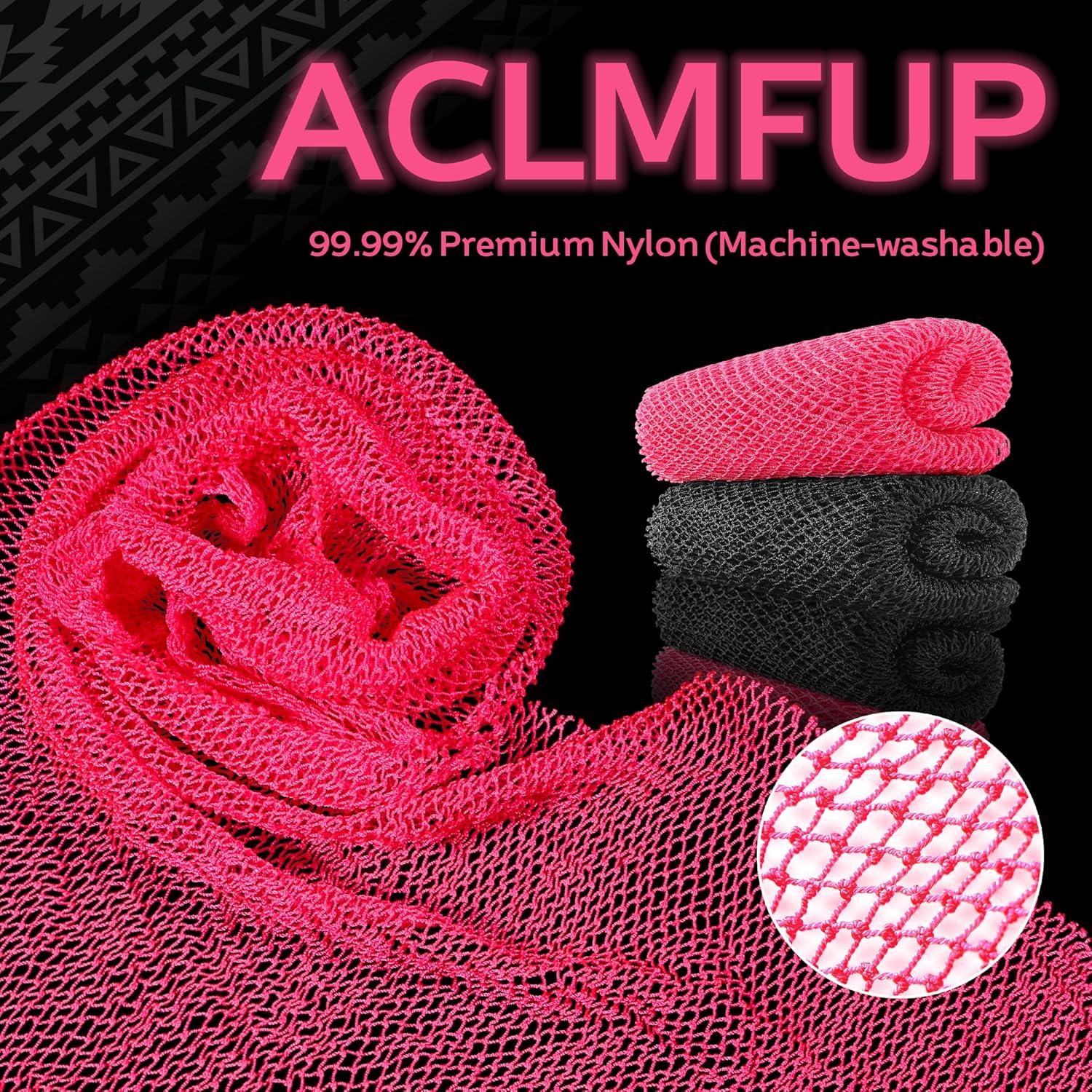 Esponjas de Baño Exfoliantes ACLMFUP - 2 Piezas Suaves